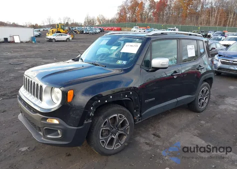 2016 Jeep Renegade Limited из США, поврежденный, VIN ZACCJBDT4GPC60559